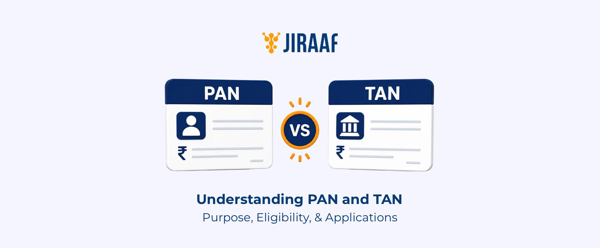 PAN vs TAN Blog banner